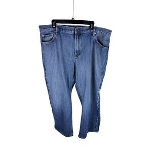 Vintage Gap 1969 Jeans Mens 42x30 Blue Denim Standard Fit Cotton Loose Baggy USA